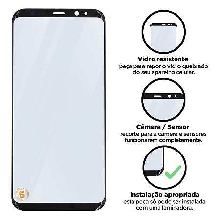 Vidro Samsung Galaxy S8 Plus