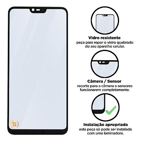Vidro Xiaomi Mi 8 Lite