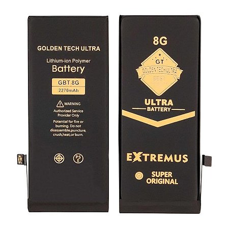 Bateria Apple Iphone 8 Golden Tech Ultra (1821Mah)