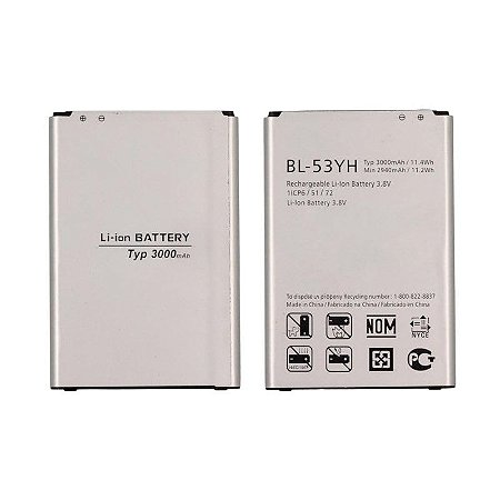 Bateria Lg G3 - G3 Stylus - G Pro 2 (Bl53Yh)