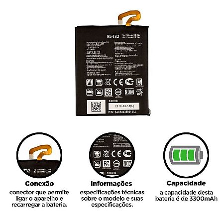 Bateria Lg G6 (Blt32)