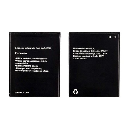 Bateria Multilaser Ms50G (Bcs072)