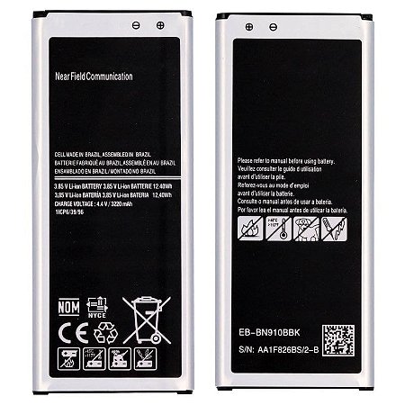 Bateria Samsung Galaxy Note 4 (Eb-Bn910Bbe)
