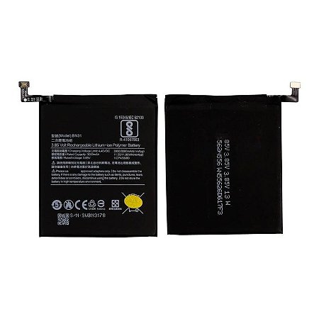 Bateria Xiaomi Mi A1 - Redmi S2 - Note 5A - 5X (Bn31)