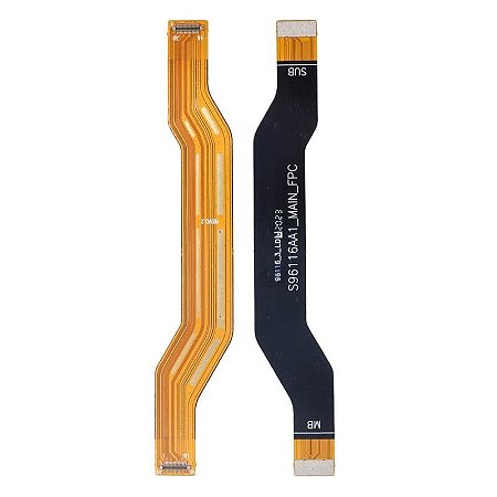 Flex Lcd E Placa Sub Samsung Galaxy A10S 15