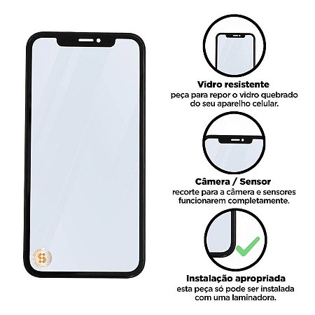 Vidro Iphone Xr - 11