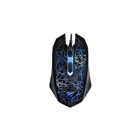 Mouse Gamer Com Fio Luz Rgb Verde Sb-S11