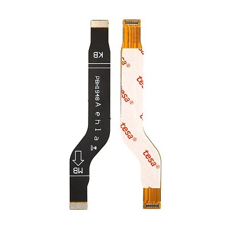 Flex Lcd E Placa Sub Motorola Moto G8