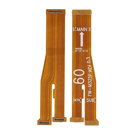 Flex Lcd E Placa Sub Samsung Galaxy M22 4G - M32 4G