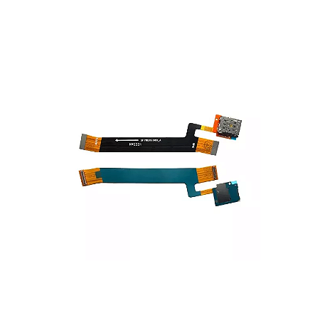 Flex Lcd Placa Sub E Slot De Chip Motorola Edge 20