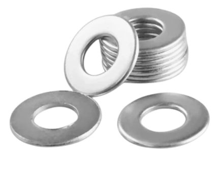 Arruela Lisa Zincada 1/4