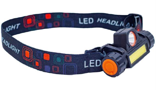 LANTERNA LED DE CABEÇA PARA CICLISTA