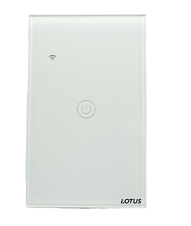 INTERRUPTOR INTELIGENTE 1 BOTÃO WIFI 4X2 – BRANCO