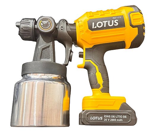 PISTOLA DE TINTA 20V 1L PLUS (2 BAT)