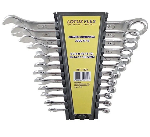 Chave Combinada Jogo 12Pc 6-14,17,19,22