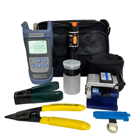 KIT CONECTORIZAÇÃO ÓPTICO P/ TELECOM