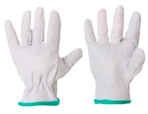 PAR DE LUVAS DE VAQUETA TIPO PETROLEIRA