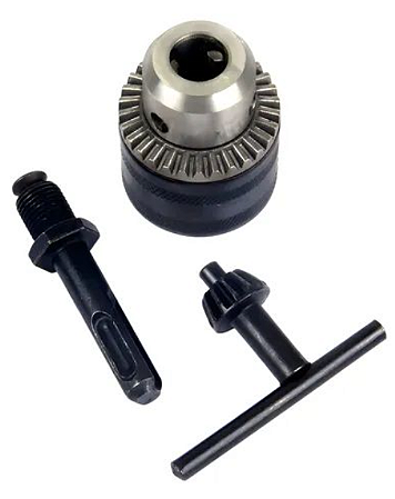 KIT MANDRIL C/CHAVE 1/2 +ADAPT. SDS PLUS 13MM