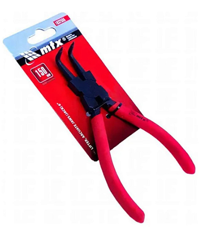 ALICATE P/ ANEIS EXTERNOS BICO CURVO 6 150MM MTX