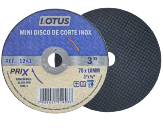 MINI DISCO DE CORTE INOX 3 75MM PRIX