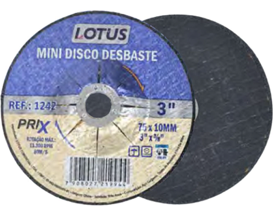 MINI DISCO DESBASTE 3 75MM PRIX