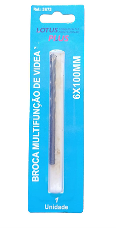 BROCA MULTIFUNÇÃO DE VIDEA 6X100MM