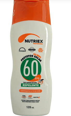 Protetor Solar Fator 60 com Repelente 120g