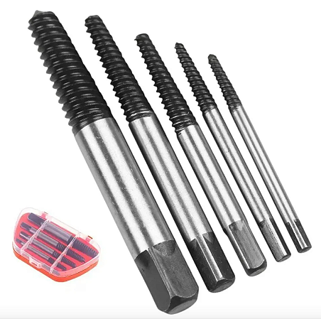 JOGO SACA PARAFUSOS COM 5 UN