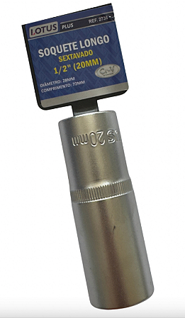 SOQUETE LGO SEXT. CRV 1/2'' 20MM – 72x28MM