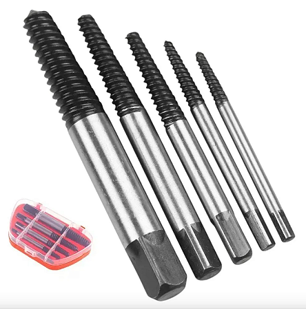 JOGO SACA PARAFUSOS COM 5 UN