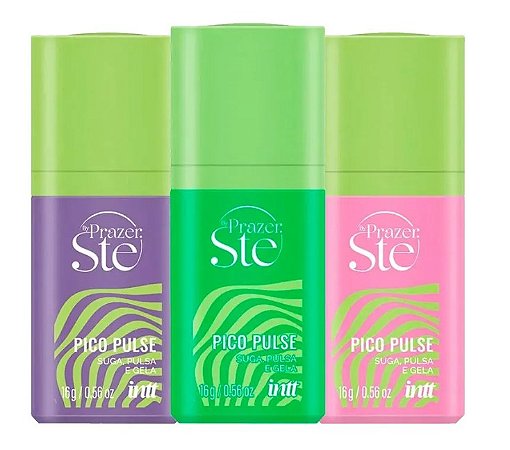 Pico Pulse Intt Sugador Em Gel Que Pulsa Suga Vibra