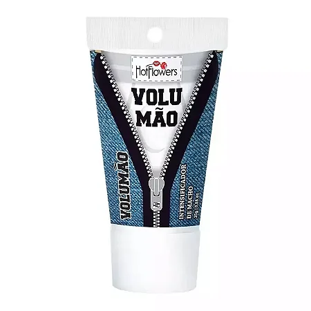 Volumão Gel Funcional Masculino 25g Hot Flowers Produtos Sex
