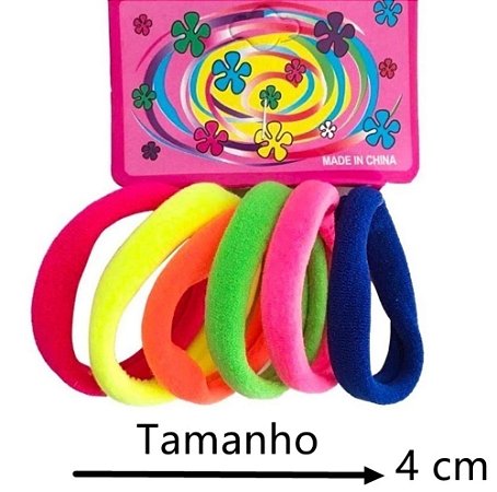 Borrachinhas para cabelo