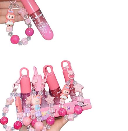 Lip Gloss chaveiro LABUBU