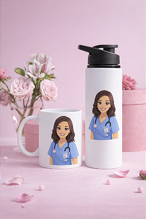 Kit Profissão [Caneca + Squeeze]