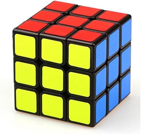Cubo Mágico 3x3x3, Quebra-Cabeça Clássico, 5,5 cm, Colorido