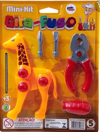 Mini Kit Gira-Fuso Encartelado Paki Toys