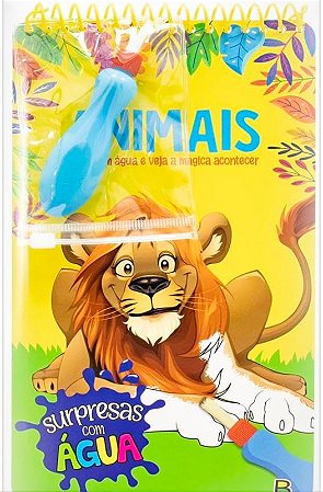 Surpresas com Água: Animais: Outros Capa comum – Livro de colorir