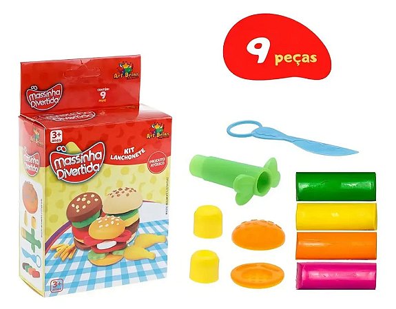 Massinha Divertida Lanche Infantil