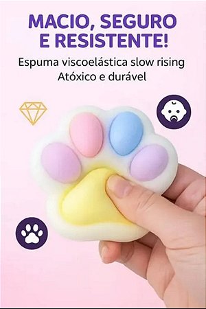 Squishy Patinha de Gato Draconis Médio