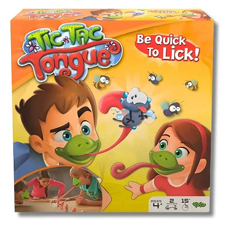 Jogo Infantil Cara De Camaleão Língua De Sogra