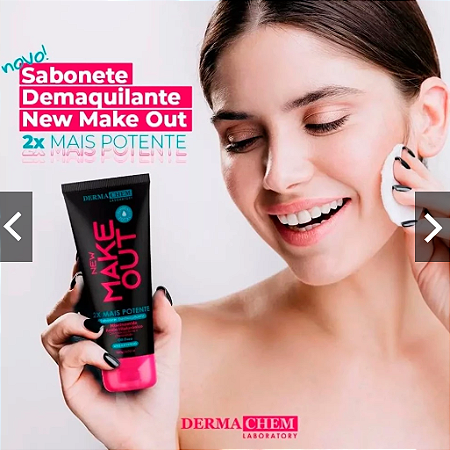 Sabonete Demaquilante New Make Out 100ml