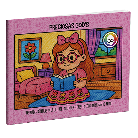 Preciosas God's - Livro para Colorir