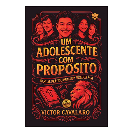Um Adolescente com Propósito - Capa Vintage