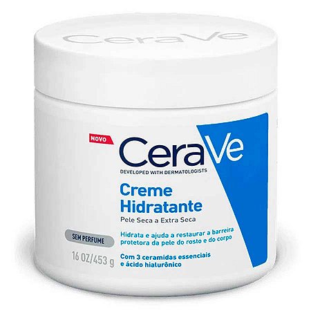 Creme Hidratante Cerave Pele Seca E Extra Seca 453g