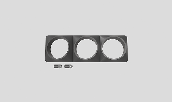 Suporte Manômetro 3x52mm Ar Condicionado