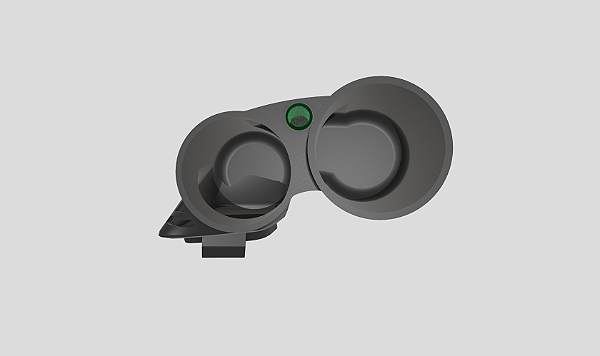 Suporte Manômetro duplo 52mm c/ Shift Light Saída de ar lateral