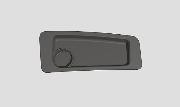 Tampa Airbag Delete Com Porta Copo