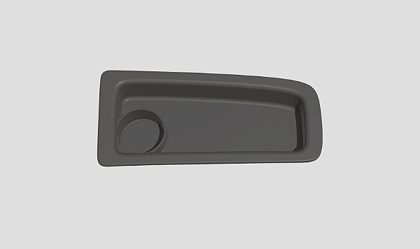 Tampa Airbag Delete Com Porta Copo