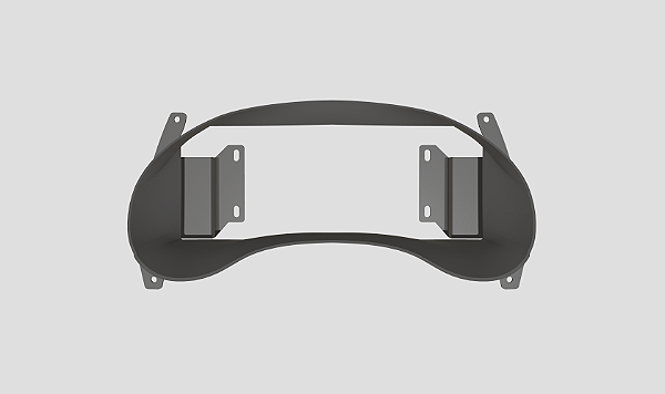 Moldura Ghost Dashboard Chevrolet S10 95-12